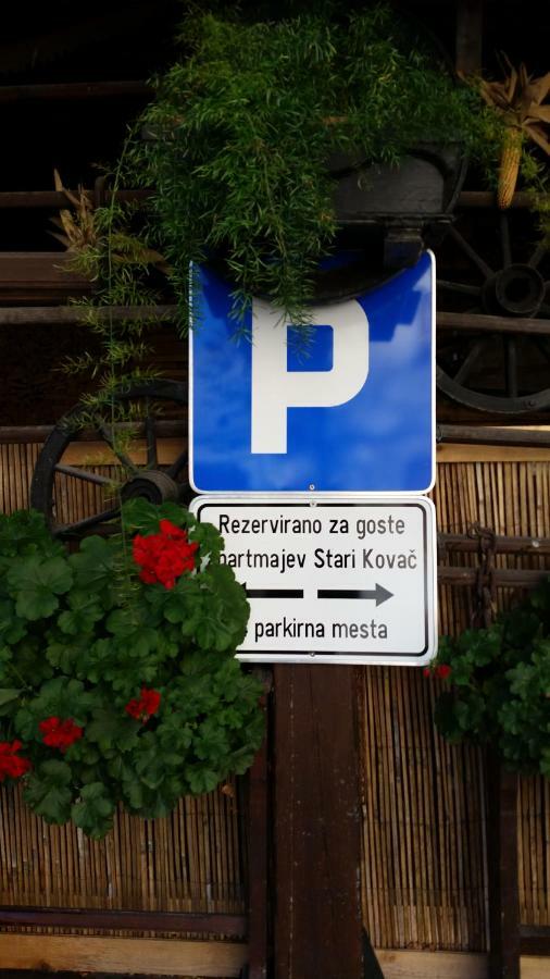 Apartmaji Stari Kovac Bovec Eksteriør billede